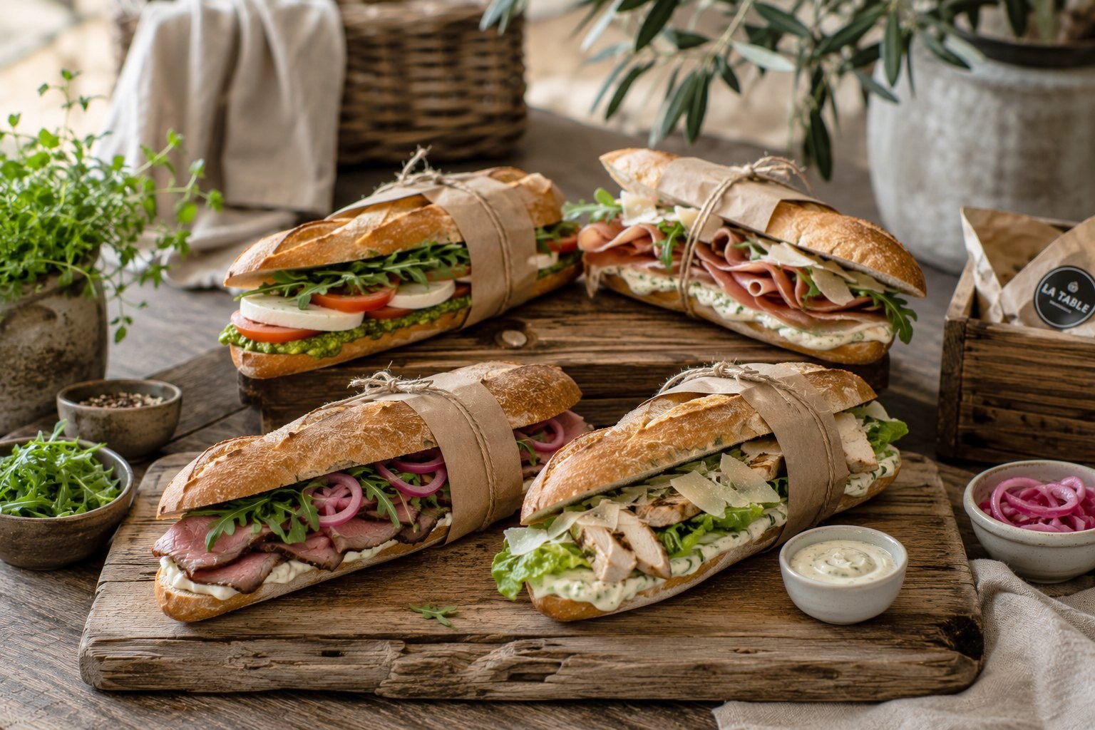 Deli Baguettes – Lunch från La Table